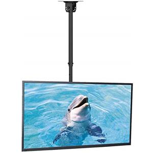 Suptek Staffa per TV a soffitto per LCD da 26-65 pollici con Schermo Piatto al Plasma a LED. Supporto per TV da Soffitto Regolabile in Altezza MC4602