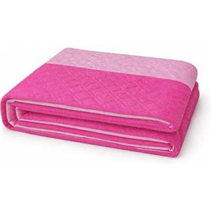 VKZ Trapuntino Matrimoniale Leggero, Piumino Estivo per Letto Matrimoniale, Trapunta Leggera Primaverile ed Estiva, Coperta Trapuntata,Rosa/fuxia