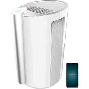 Cecotec Deumidificatore da 20 L/giorno BigDry 9000 Professional Connected. 320 W, Capacità da 4,5 l, Controllo Wi-Fi e Telecomando, Selezionare la Percentuale di umidità, Display LED