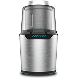 Cecotec Macinacaffè e spezie TitanMill 300 DuoClean. 300 W, lame rivestite in titanio, 2 tazze intercambiabili per macinazione e triturazione, capacità massima 90 g, 01559