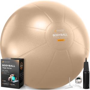 MANTRA SPORTS Palla Gravidanza - Palla Pilates, Fitball Yoga, Palla Fitness Medica, Pilates Ball Core Equilibrio Stretching, Fisioterapia, Attrezzi Pilates per Casa, Gym Ball Palestra Ufficio, Pompa Rapida Inclusa