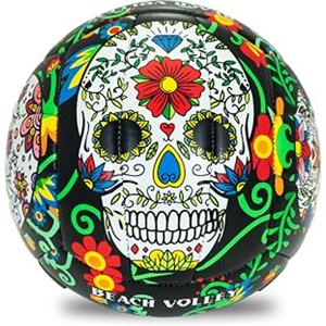 Teorema Giocattoli Teokaido, Pallone Pallavolo Misura 5 Ufficiale, Palla da Volley Soft Touch per Allenamento e Beach Volley, Peso Regolamentare 260-280g, Ideale per Principianti, Resistente all'Acqua, Design Esclusivo