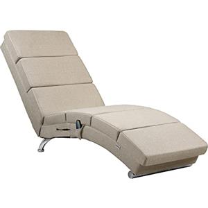 Casaria Poltrona Chaise Longue Funzione Massaggiante e Termica