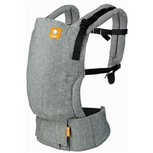 Tula Free-to-Grow - Zaino portabebè per neonati, in lino, ergonomico, estivo, da 3,2 a 20,4 kg, colore: cenere