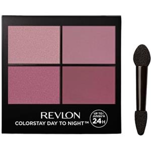 Revlon ColorStay Day To Night Eyeshadow Quad, Palette Ombretti, Durata Fino a 24 Ore, Formula Ibrida, 575 Exquisite - 4,5g
