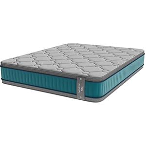 Cecotec Materasso Flow 8990 Hybrid 105X190 Multi strato, springcore e visione viscoelastica Core di molla, altezza 32 cm, alta fermezza, separatemuv & breathtsoft+