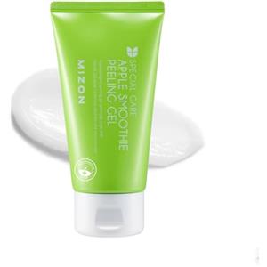 MIZON Esfoliante in Gel Smoothie Mela (120ml) Fruttoterapia esfoliante, Pelle liscia e tesa, Correzione del tono, idratante, Trattamento al sebo (Apple Smoothie Peeling Gel)