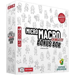 MS Edizioni MicroMacro Crime City BONUS BOX