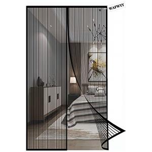 WAFWYY Protezione Per Zanzariera Per Zanzariera Per Zanzariera, Installazione Dell'adesivo Per Tende Magnetiche Senza Perforazione, Chiusura Magnetica Per Zanzariera, Telaio Completo,