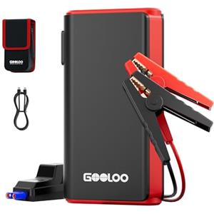 GOOLOO Avviatore di emergenza GE2000 2000A con morsetti in metallo intelligenti e ricarica rapida