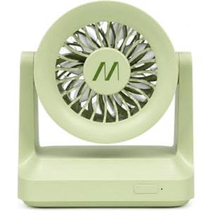 Muitomas Ventilatore da Scrivania Ricaricabile USB-C, Mini Ventilatore da Tavolo Silenzioso, Ventola USB-C Compatta con Batteria, Ideale per Ufficio, Casa e Studio, Verde Salvia