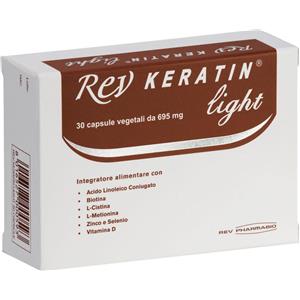REV PHARMABIO SRL REV KERATIN LIGHT 30CPS