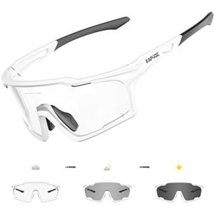 KAPVOE Fotocromatici Occhiali Da Ciclismo Sportivi Donne Uomini Protezione UV400 Telaio TR90 MTB Trasparenti Bicicletta Corsa Bici Pallavolo Guida Pesca Softball Alpinismo Golf Escursionismo