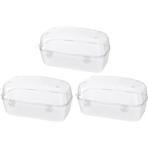 Hperu Custodia per Maschera da Immersione Custodia per Maschera per boccaglio da Immersione Antipolvere Occhialini da Nuoto per Adulti Bambini 3 Pezzi