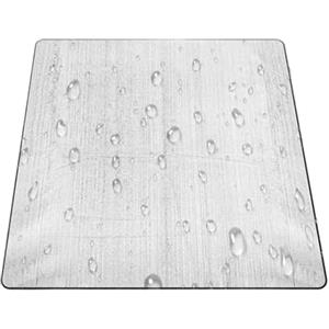 Generico Tappetino in Alluminio Termoriflettente 200x200 cm Impermeabile Isolante | Tappetino Isolato per Tenda per Camper, Escursionismo, Viaggi, Festival, Spiaggia, Campeggio, Sala, Camera, Studio, Auto