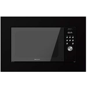 Cecotec Forno a Microonde da incasso digitale GrandHeat 2000 Built-In Nero, 700W, Incasso, 20 l, Grill, 9 funzioni preimpostate, Avvio rapido, Design elegante