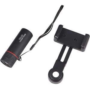 MAGICLULU Telescopio Monoculare Portatile da 16x Ingrandimento Diametro Obiettivo 52mm e Supporto per Telefono, Leggero per Osservazione Outdoor e Birdwatching Stili multipli