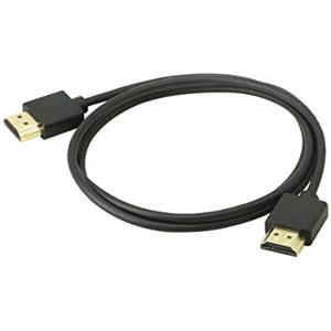 Cerrxian - Cavo HDMI 2.0 ad alta velocità 4K, Ultra HD, 1 m, supporta Ethernet, 3D, ritorno audio 0.3 Meters（HDMI Male to HDMI Male）