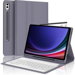 FOGARI Per Samsung Galaxy Tab S9+ 2023/S10+ 2024 12.4 Pollici Cover Tastiera