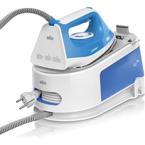 Braun Carestyle1 IS1012BL, 5 ANNI DI ASSISTENZA, Ferro Generatore Di Vapore, Carica Continua, Termostato Regolabile, Tanica 1,5L, AUTOSPEGNIMENTO,Colpo Vapore 340g/min, Sistema Sicurezza, Azzurro