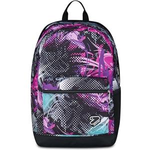 Seven Zaino Scuola Reversibile, Viola, Zaino Doppio Scomparto Con Auricolari Wireless, Tasca Porta PC e Tasca Porta Borraccia, Scuola Media e Superiore, Ragazza
