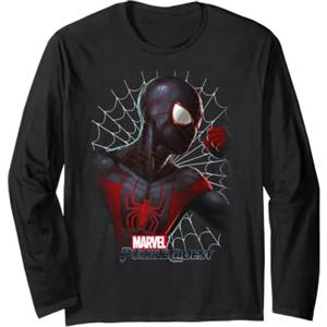 Marvel Puzzle Quest Spider-Man Profile Portrait Maglia a Manica