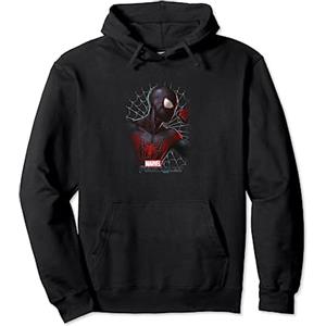 Marvel Puzzle Quest Spider-Man Miles Morales Felpa con Cappuccio