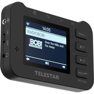TELESTAR TOP CAR 2 - Adattatore DAB+ per autoradio, batteria - Nero