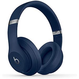 Beats Studio3 Wireless Cuffie con cancellazione del rumore - Chip per cuffie Apple W1, Bluetooth di Classe 1, cancellazione attiva del rumore, 22 ore di ascolto - Blu
