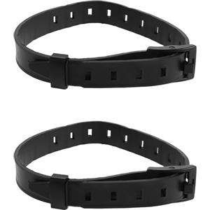 Ipetboom Cinturino in Gomma per Coltello da Immersione Nero 1 Paio | Pvc e Gomma, Regolazione Rapida con Fibbia Integrata, per Attrezzatura Sub e Muta in Scenari Tecnici