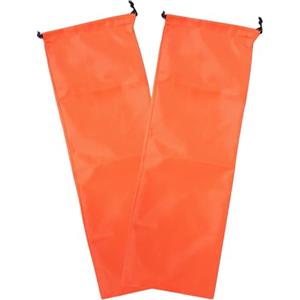 JOINPAYA Borsa Porta Bastoni da Trekking 2 Pezzi Oxford Arancia Comoda e Portatile Chiusura a Cordoncino per Campeggio e Escursioni Outdoor