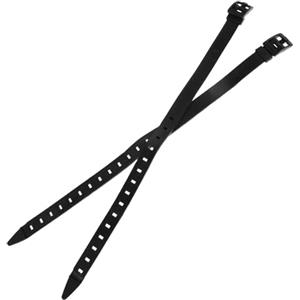 Operitacx Cinturino in Gomma per Coltello da Sub Nero, Regolabile