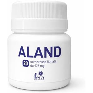 Fera Pharma Aland - Integratore Alimentare a base di Vitamine e Minerali - con Acido Alfa Lipoico 200 mg, Melatonina, Vitamina C, Magnesio, Zinco, Selenio e Vitamina B, 20 Compresse