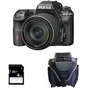Pentax K-3 + smc DA 18-135mm F3.5-5.6 ED AL (IF) DC WR + SD 4GB Kit fotocamere SLR 24,35 MP CMOS 6016 x 4000 Pixel Nero