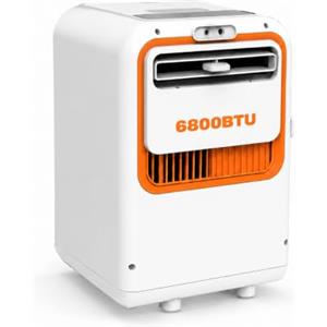 Mcamgiczin Condizionatore Portatile 6800 BTU (Modello 2026), Senza Tubo di Scarico, modalità Notte silenziosa 30 Db, 3 in 1: Raffreddamento, nebulizzazione e deumidificazione, per Camera, Ufficio