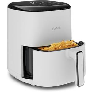 Tefal EY145A Easy Fry Compact, friggitrice ad aria calda, capacità 3 l, 10 programmi di cottura automatici, display touch, risparmio di tempo e risparmio energetico, rivestimento antiaderente, Nube