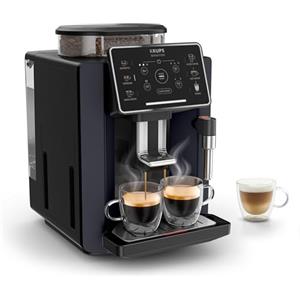KRUPS Sensation, Macchina Caffè Chicchi, Nero, EA910B