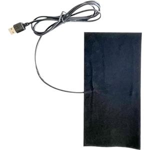 Generico Termoforo per vestiti, Termoforo per abbigliamento,Scaldabiberon per latte 5V - Tappetino riscaldante a temperatura costante, riscaldatore elettrico USB per esterni invernali