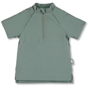 Sterntaler Maglietta da Nuoto Unisex a Maniche Corte, Verde Opaco, 12 Mesi