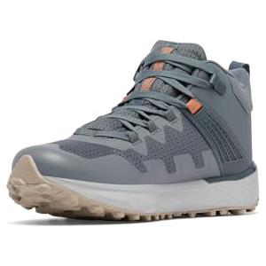 Columbia Facet 75 Mid Outdry (Former Version), Scarponcini da Trekking e da Trekking a Vita Media Uomo, Graphite Canvas Tan, 44.5 EU