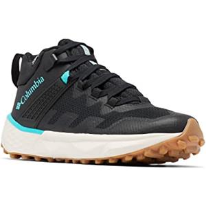 Columbia Facet 75 Mid Outdry, Scarpe da escursionismo Donna, Black/Bright Aqua 2023, 38 EU