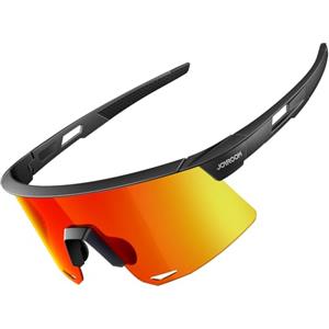 Joyroom Occhiali da sole veloci da uomo e donna [Nasello regolabile] [Antiappannamento] Occhiali da sole polarizzati con protezione UV400, occhiali sportivi in TR90 per ciclismo, e-bike, corsa