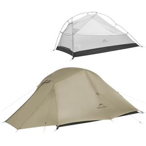 Naturehike Cloud up pro - Tenda da campeggio leggera per 3 persone, montaggio semplice, antivento e impermeabile, per esterni, viaggi, trekking
