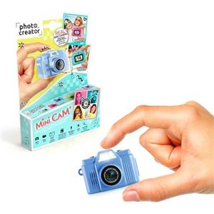 Rocco Giocattoli - Mini Cam - Retro - con Portachiavi e Scheda SD 1 GB