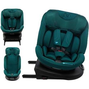 kk Kinderkraft Kinderkraft XPEDITION 3 I-SIZE 40-150 cm, Seggiolino auto 0-36 kg, 360 girevole, Isofix Base, Reclinabile Posizione sdraiata, Poggiatesta regolabile, Gruppo 0 1 2 3, SPS+, H-GUARD+, Verde