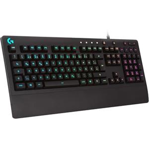 Logitech G G213 Prodigy Tastiera Gaming Cablata, LIGHTSYNC RGB, Layout Tedesco QWERTZ - Nero