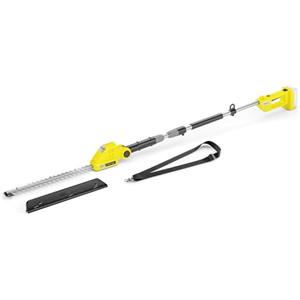 Kärcher Tagliasiepi telescopico a batteria PHG 2-18, siepi alte fino a 2,80 m, lunghezza di taglio 45 cm, testa regolabile, tracolla peso 2,7 kg, utilizzabile con la batteria da 18 V (non inclusa)