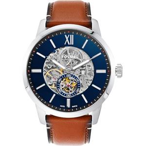 Fossil Orologio Townsman da uomo, Movimento automatico a tre lancette con cinturino in acciaio inossidabile o in pelle