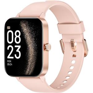 KIUVKAS Smartwatch Uomo Donna,1.95" Orologio Smartwatch con Effettua/Risposta Chiamate,140+ Sportive Fitness Tracker con Pressione Sanguigna e Monitor Sonno,IP68 Smart Watch per Android/iOS