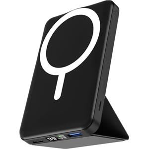 Podoru Power Bank per MagSafe, 10000mAh Pieghevole Magneitco Powerbank
